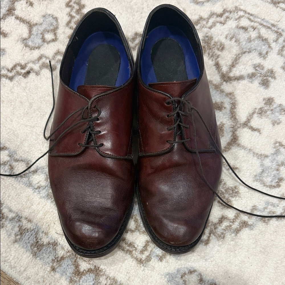 Allen Edmonds Dark Brown Leather Oxfords